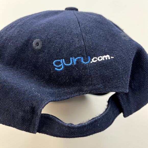 Vintage Tech Software Hat Cap Strapback Black Guru Web PC Skater Adjustable y2k - Picture 5 of 7